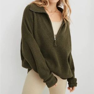 Viral Aerie Waffle Knit Sweat Set